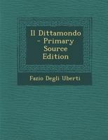 Il Dittamondo 1016985487 Book Cover