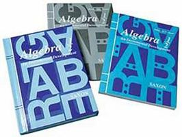 Algebra 1/2 Homeschool Kit: An Incremental Development B001THT0WW Book Cover