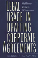 Legal Usage in Drafting Corporate Agreements 1567204104 Book Cover