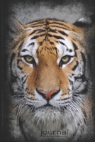 Journal: Lined Notebook With Beautiful Tiger Design. Perfect Gift For Animal Lovers, Trendy Tiger Journal For Kids, Perfect For School Or Work Notes 1709941251 Book Cover
