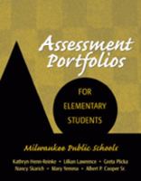 Assessment Portfolios for Elementary Students 193055625X Book Cover