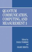 Quantum Communication, Computing, and Measurement 3 1441933646 Book Cover