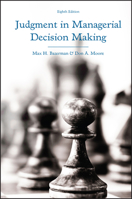 Judgment in Managerial Decision Making 0471586439 Book Cover