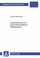 Organisatorische Und Personalwirtschaftliche Risikoanalysen 3631545525 Book Cover
