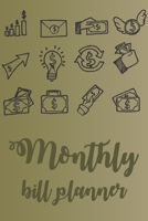 Monthly Bill Planner: Monthly & Weekly Budget Planner Expense Overview | Budget Planning | 142 Pages 6x9in 1691430668 Book Cover