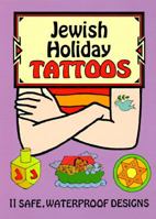 Jewish Holiday Tattoos 0486298752 Book Cover