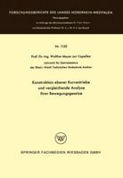 Konstruktion Ebener Kurventriebe Und Vergleichende Analyse Ihrer Bewegungsgesetze 3663063615 Book Cover