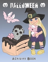 Halloween Activity Book: Coloring, Mazes, Sudoku, Learn to Draw and more  for kids 4-8 yr olds 1695642740 Book Cover