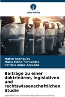 Beiträge zu einer doktrinären, legislativen und rechtswissenschaftlichen Studie 6206064247 Book Cover