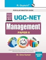 NTA-UGC-NET: Management (Paper II) Exam Guide 9387604705 Book Cover