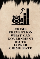 crime prevention what can government do to lower crime rate 1805251627 Book Cover