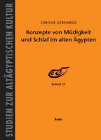 Konzepte Von Mudigkeit Und Schlaf Im Alten Agypten 3967690709 Book Cover