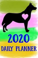 2020 Daily Planner: Siberian Husky 2020 Daily Planner Calendar Schedule Organizer Appointment Journal Notebook For Siberian Husky Dog Puppy Owners Lovers 1710120355 Book Cover