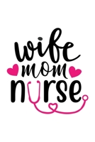 Wife Mom Nurse: Weekly Planner 2020, Organizer With Notes, Great Productivity Gift For Busy Professionals, New Employees, Workplace Office Gift 1673680615 Book Cover
