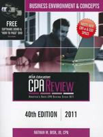 Bisk CPA Review: Business Environment & Concepts, 37th Edition, 2008-2009 (Cpa Comprehensive Exam Review Business Environment and Concepts) 1579617344 Book Cover