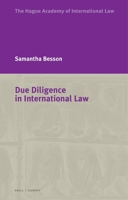 Due Diligence in International Law 9004538658 Book Cover