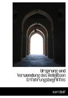 Ursprung Und Verwendung Des Religiosen Erfahrungsbegriffes 0530460149 Book Cover