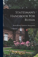 Statesman's Handbook for Russia 1019202270 Book Cover