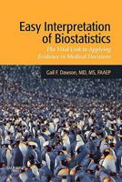 Interpretación fácil de la bioestadística: La conexión entre la evidencia y las decisiones médicas 1416031421 Book Cover