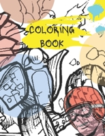 COLORING BOOK: ATV QUAD MOTOCYCLES TO COLOR 8.5X11 B08Y4MZTFZ Book Cover