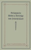 Gesammelte Reden Und Vortrage 3662335816 Book Cover