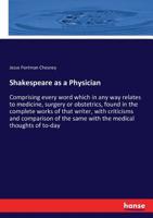 Shakespeare as a Physician 3337386040 Book Cover