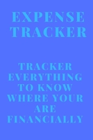 Expense Tracker: Track everything you spend to know where you are financially 1676374477 Book Cover