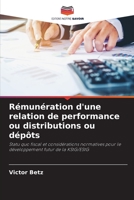 R�mun�ration d'une relation de performance ou distributions ou d�p�ts 6204121863 Book Cover