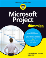 Microsoft Project For Dummies (For Dummies 1119858623 Book Cover