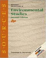 Sources: Notable Selections in Environmental Studies 0073031860 Book Cover