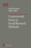 Controversial Issues in Social Research Methods 1461283361 Book Cover