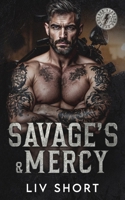 Savage & Mercy: Romance, age gap et coup de foudre (Thunder Bastards MC (VF)) (French Edition) B0G5YVZM6Q Book Cover