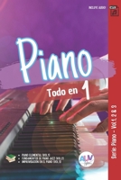 Piano Todo en 1: Piano Elemental + Fundamentos de Piano Jazz + Improvisación en el Piano B0BRHDW68F Book Cover