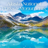 Alaska National Parks & Monuments 2026 12 X 24 Inch (Hanging) Monthly Square Wall Calendar Plastic-Free B0DYL98HY7 Book Cover