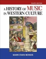 A History of Music in Western Culture 0205645313 Book Cover