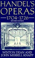 Handel's Operas, 1704-1726 0193152193 Book Cover