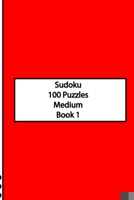 Sudoku-Medium-Book 1 B08SYTG7G4 Book Cover