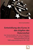 Entwicklung des Euros in den Köpfen der Österreicher 3639243048 Book Cover
