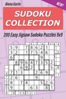Sudoku Collection: 200 Easy Jigsaw Sudoku Puzzles 9x9 1686325290 Book Cover