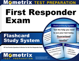 First Responder Exam Flashcard Study System: FR Test Practice Questions & Review for the First Responder Exam (Cards) 1609716914 Book Cover