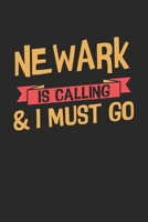 Newark is calling & I must go: 6x9 | notebook | dot grid | city of birth 1675109389 Book Cover