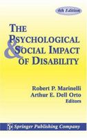 The Psychological and Social Impact of Disability 0826122132 Book Cover