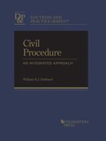 Civil Procedure: An Integrated Approach 1640206051 Book Cover