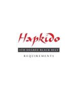 Hapkido: 4th Degree Black Belt Requirements 1953225160 Book Cover