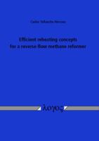 Efficient Reheating Concepts for a Reverse-Flow Methane Reformer 3832536418 Book Cover