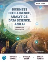Business Intelligence, Analytics, Data Science, and AI 013793128X Book Cover