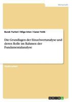 Die Grundlagen der Einzelwertanalyse und deren Rolle im Rahmen der Fundamentalanalyse 3640725174 Book Cover