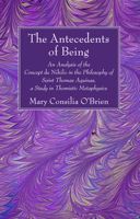 The Antecedents of Being 1498294863 Book Cover