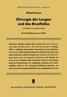 Chirurgie Der Lungen Und Des Brustfelles 3642533388 Book Cover