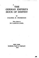 The German Empires Hour of Destiny 1104390787 Book Cover